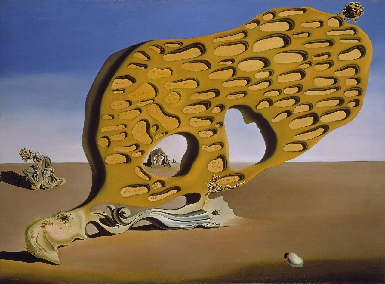 1280x944 Wallpaper Salvador Dali Pictorial art The Enigma of Desire Pictorial