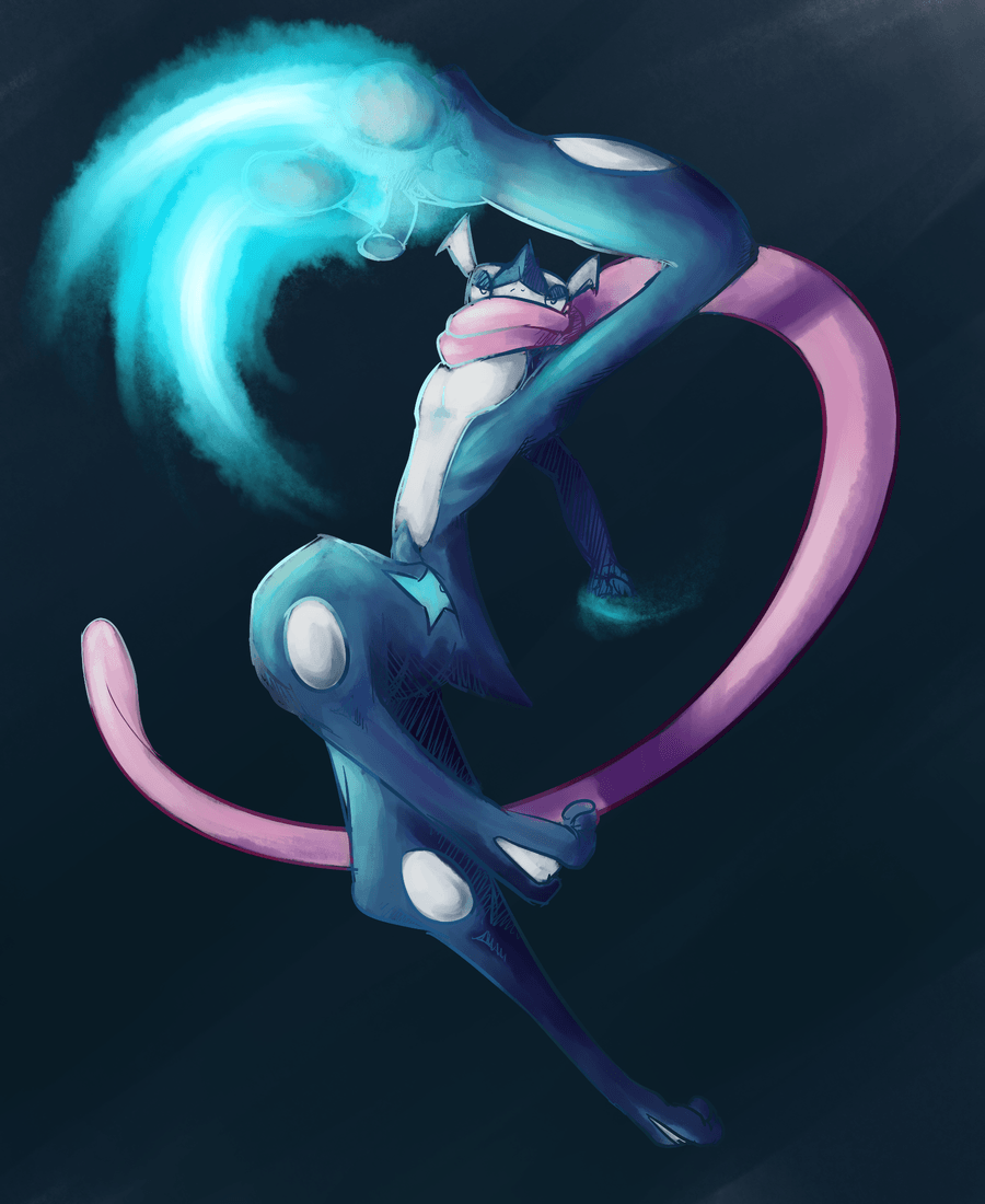 900x1100 Greninja Wallpaper