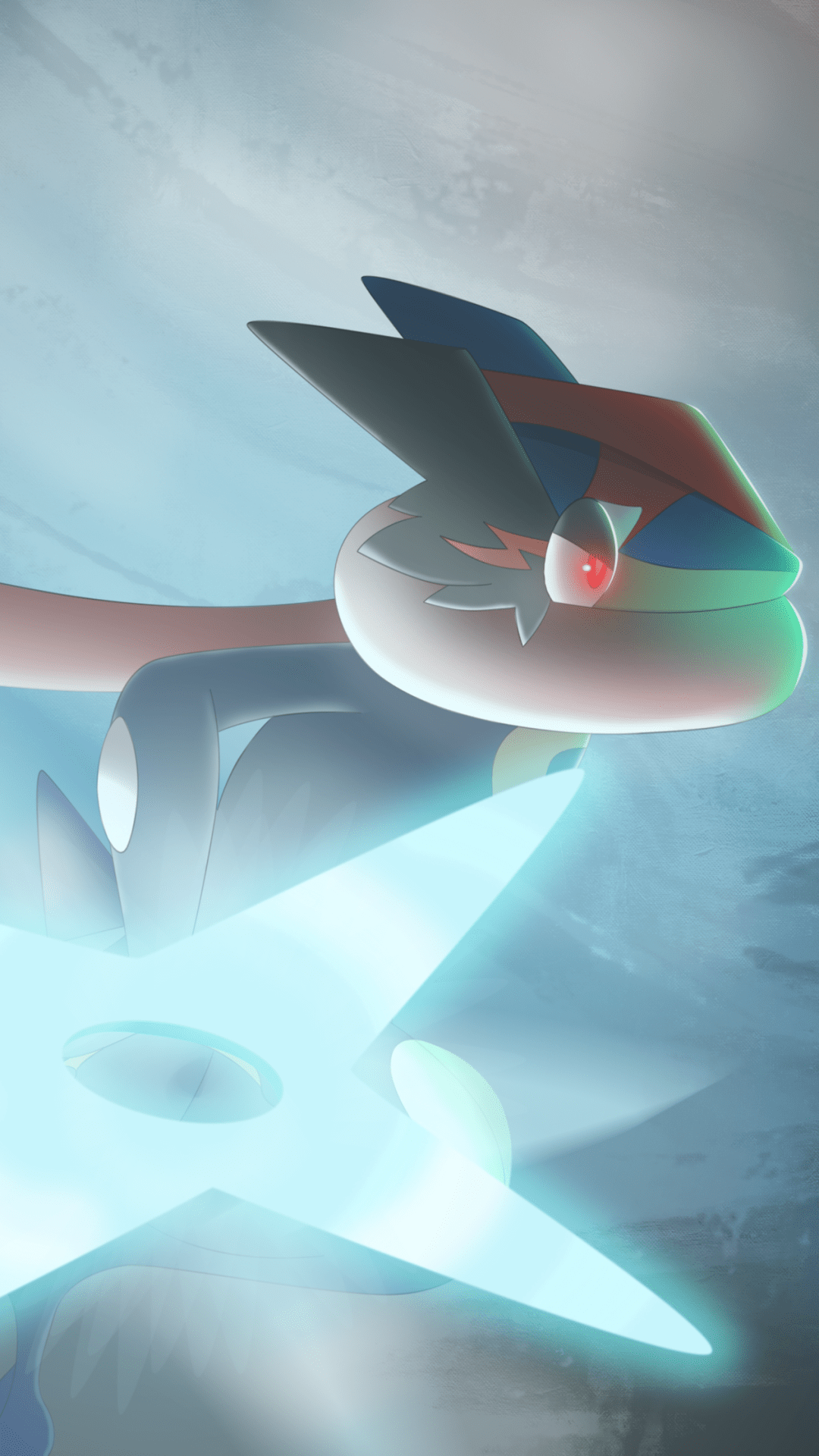 1080x1920 Ash Greninja Vs Mega Charizard X Anime / Pokémon Mobile Charizard Vs Ash Greninja, Download Wallpaper