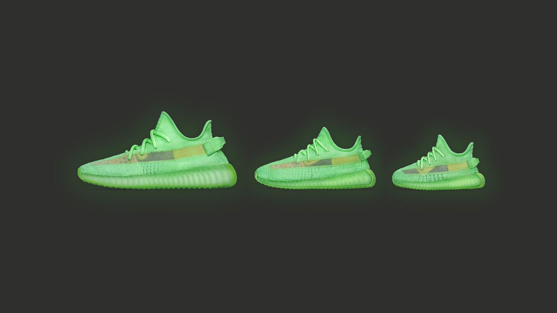 1920x1080 adidas + Kanye West Release Yeezy 350 Glow for Adults and Kids