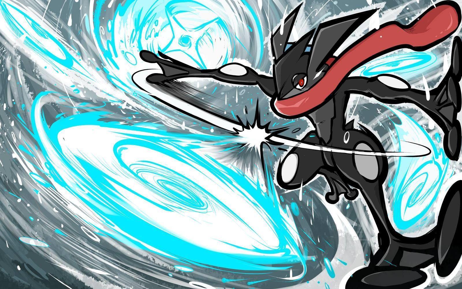 1600x1000 greninja, #ishmam, #pokémon Wallpaper, Download Wallpaper