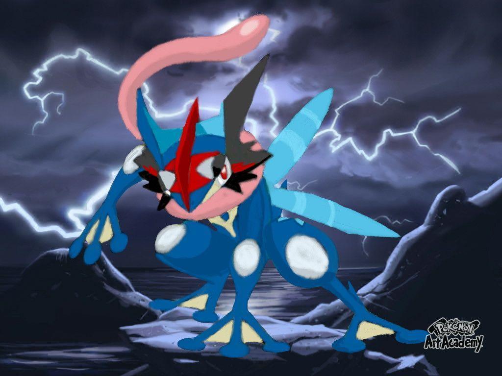 1024x768 Ash Greninja Wallpaper HD
