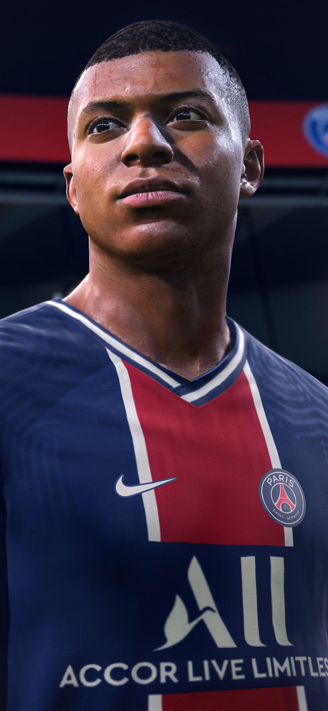 1125x2436 Kylian Mbappe Fifa 21 4k iPhone XS, iPhone iPhone X HD 4k Wallpaper, Image, Background, Photo and Picture