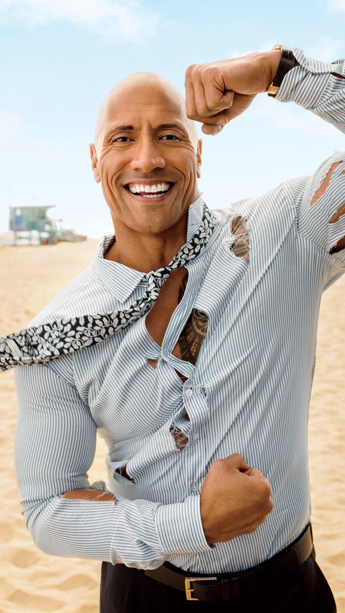 1440x2560 Dwayne Johnson Wallpaper