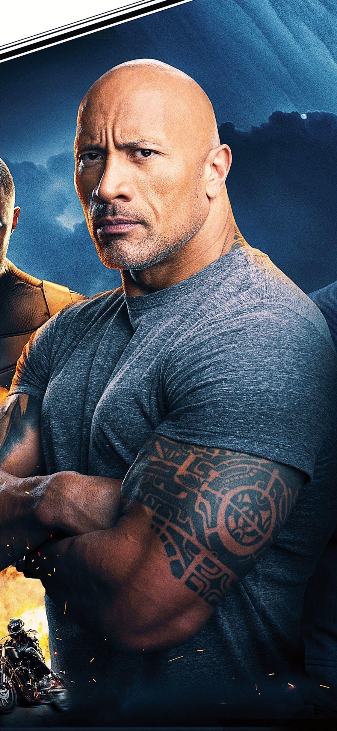 1125x2436 Best dwayne johnson iPhone X Wallpaper HD