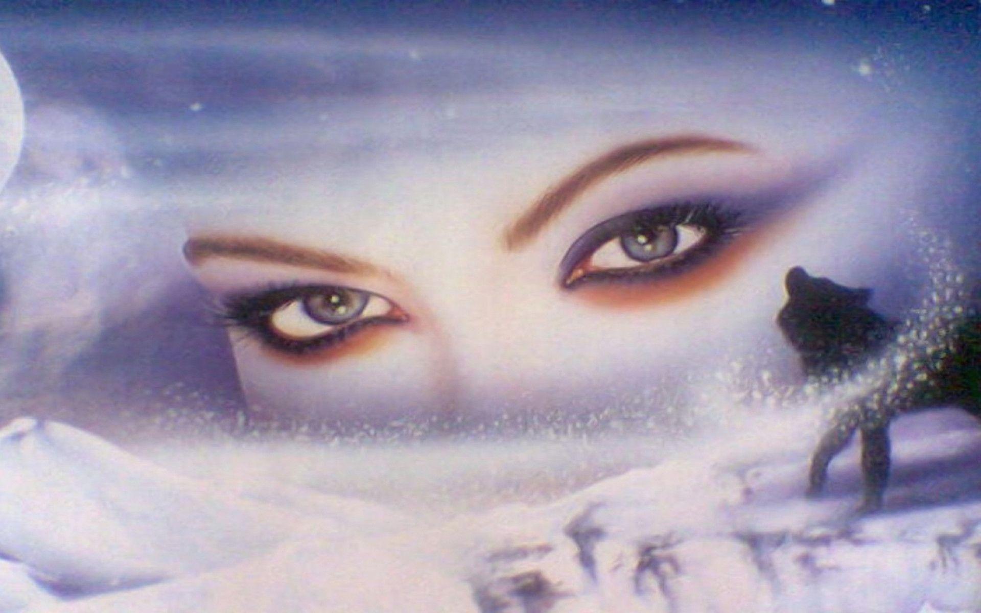 1920x1200 Beautiful Eyes Image