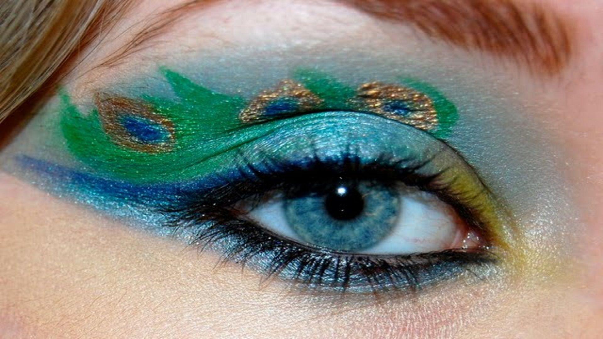 1920x1080 Beautiful Eye Makeup Wallpaper