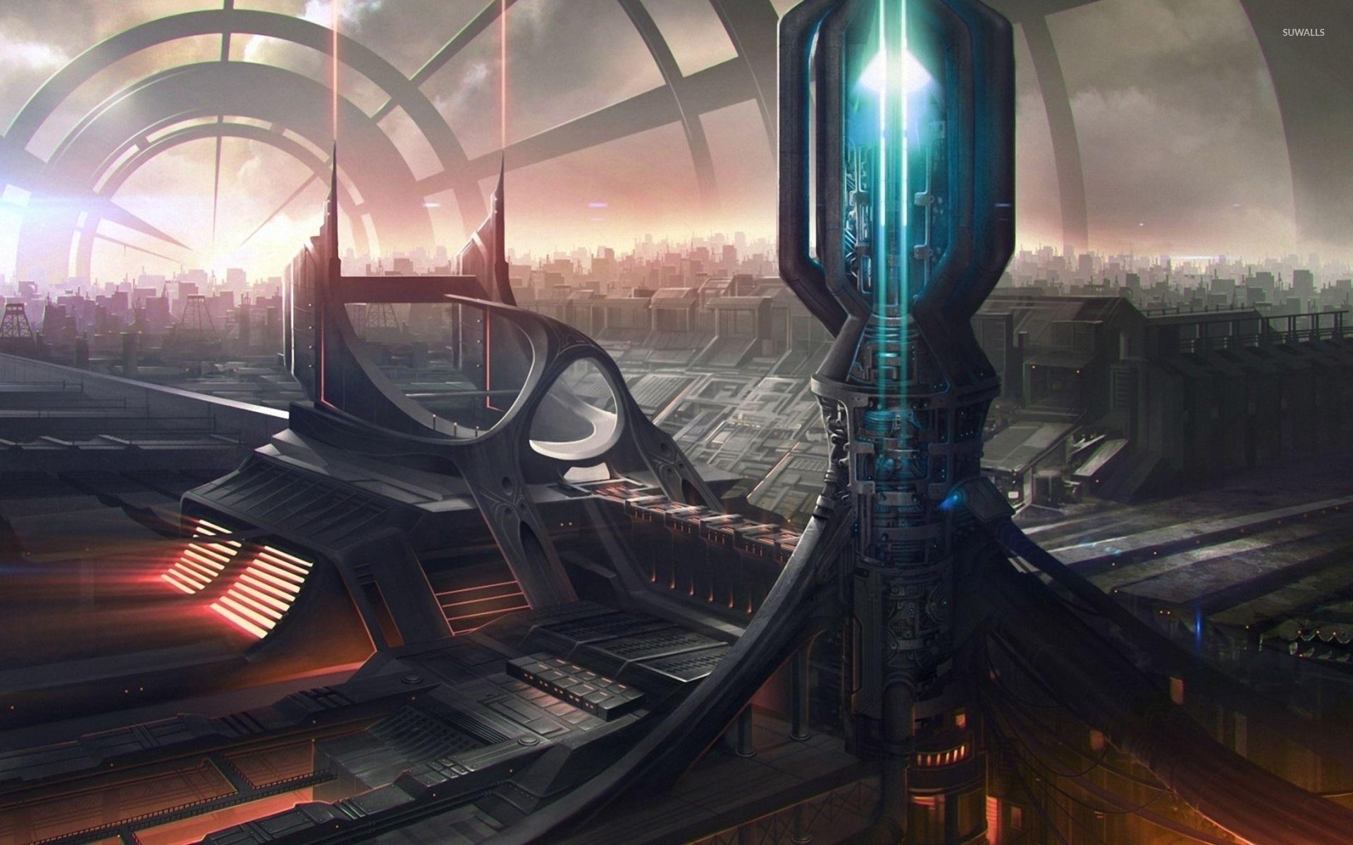 1920x1200 Skyscrapers of the future wallpaper wallpaper
