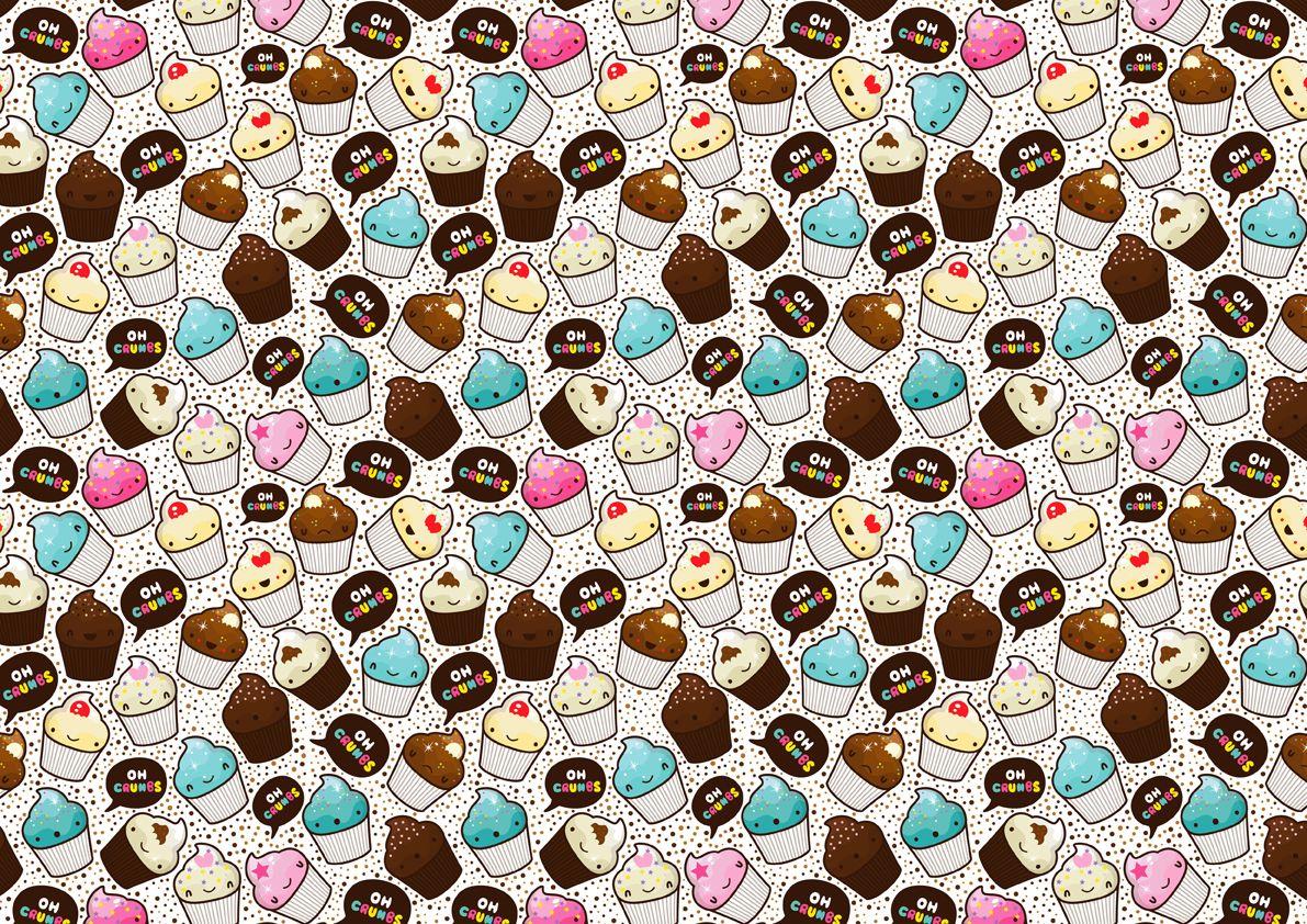 1191x842 wallpaper: Cupcakes Wallpaper Desktop