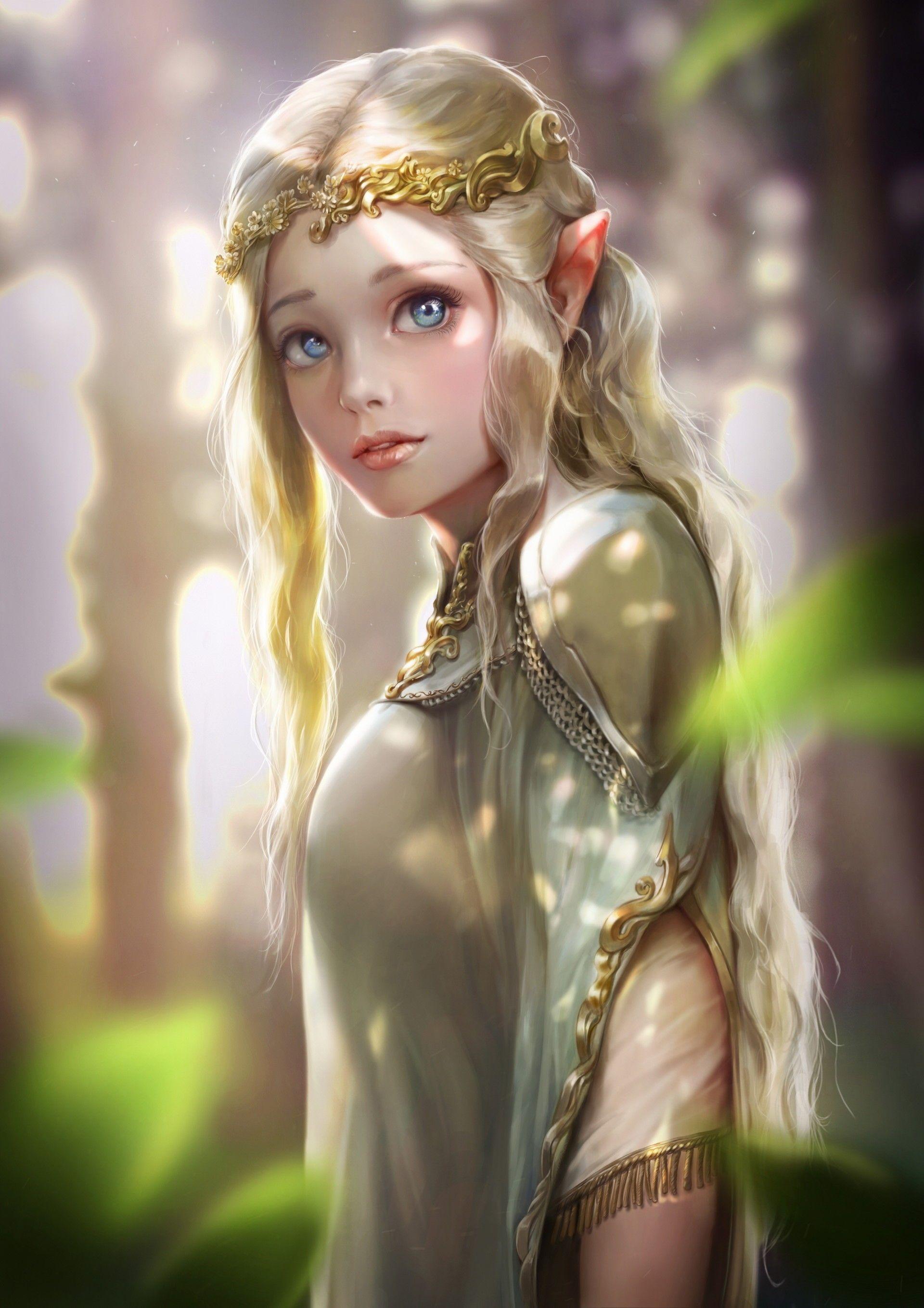 1920x2716 #women, #crown, #fantasy art, #elves, wallpaper. Mocah.org HD Desktop Wallpaper