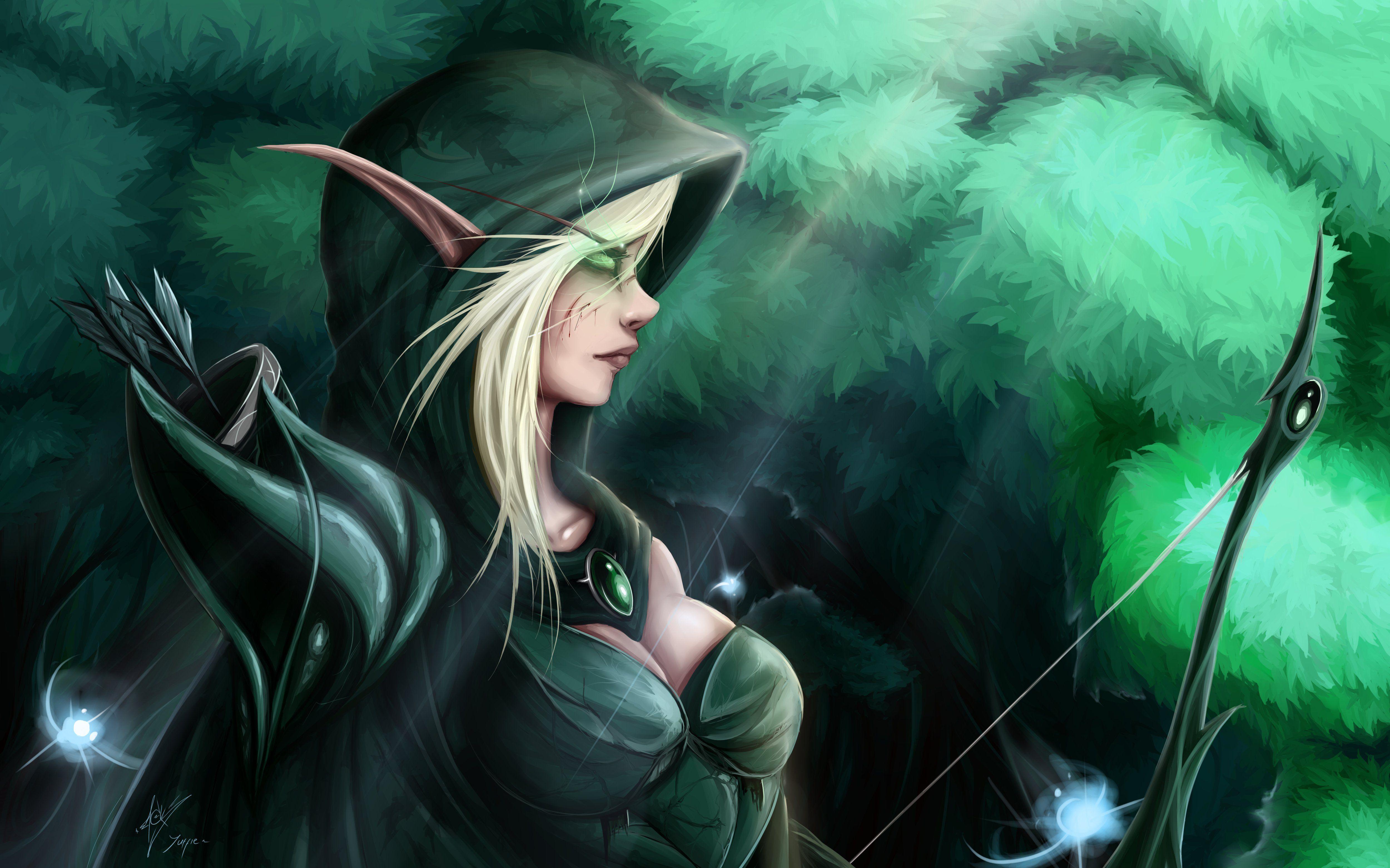 5000x3125 Elven Archer Wallpaper. Flawless Elven Wallpaper, Middle Earth Elven Wallpaper and Elven Architecture Wallpaper