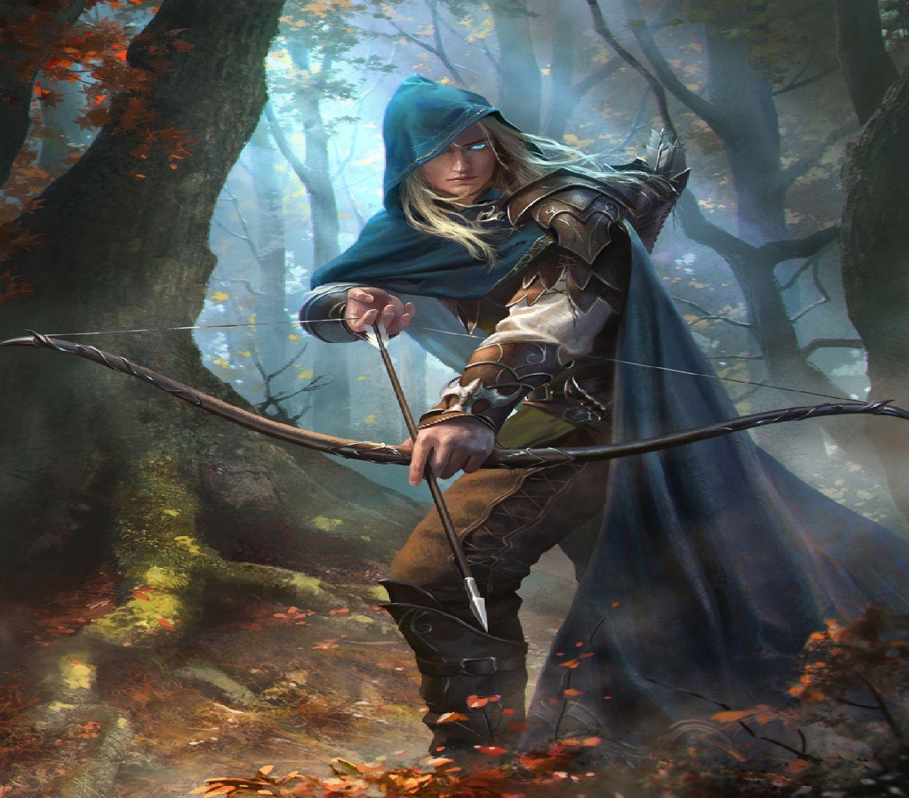 Fantasy Male Archer Wallpaper