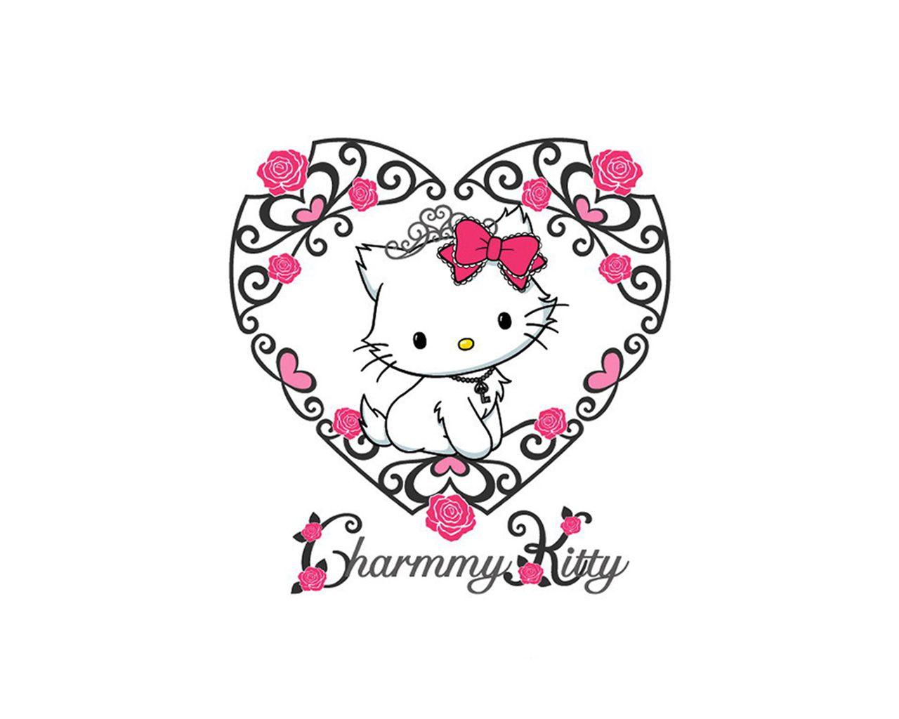 1280x1024 charmmy kitty heart 1280×1024