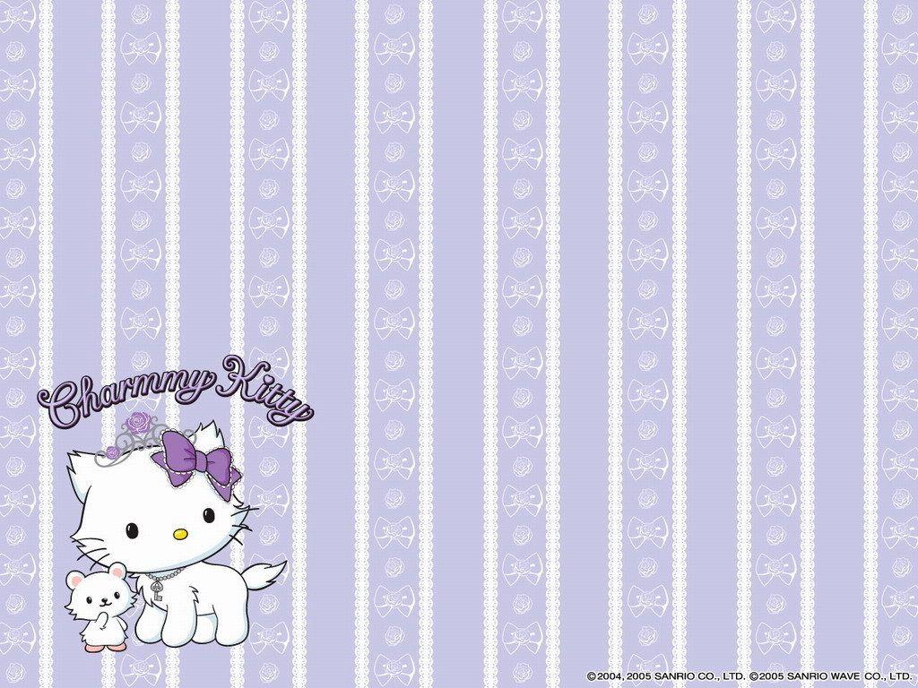 Charmmy Kitty Wallpaper Charmy kitty wallpaper  Hello kitty rosa Hello  kitty imagenes Gatito