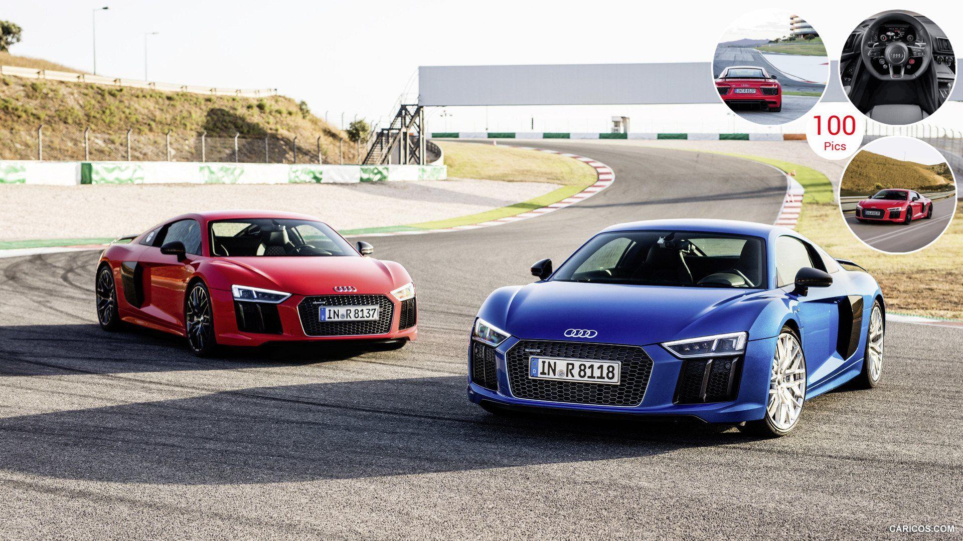 1920x1080 Audi R8 V10 Plus (Ara Blue and Dynamite Red). HD