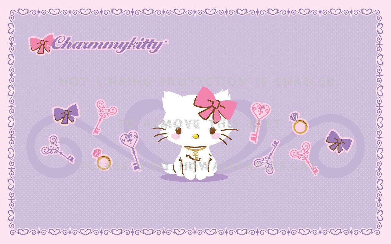 1280x800 charmmy kitty nyan kawaii cat hello cute