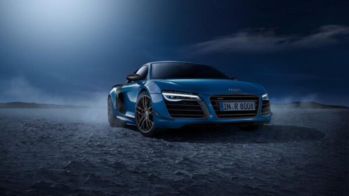 1200x675 Blue Audi R8 HD Wallpaper