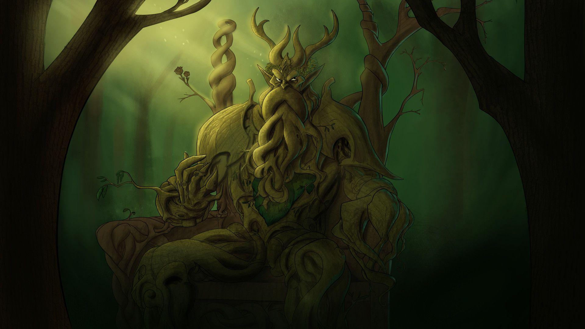 1920x1080 King of The Wood Elves, Mehmet Kenan Sinav