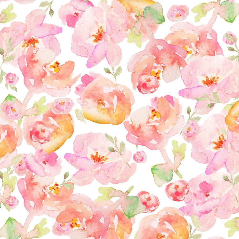 Watercolor Pink Flower Wallpapers Top Free Watercolor Pink Flower Backgrounds WallpaperAccess
