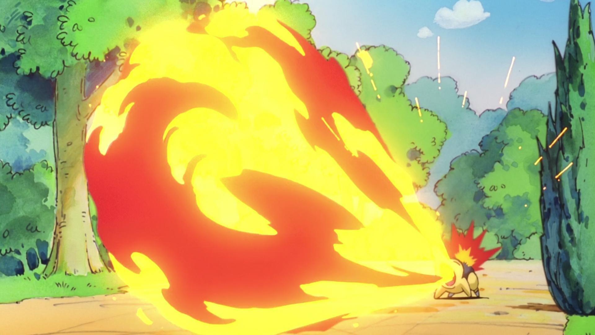 1920x1080 Cyndaquil (Pokemon) wallpaper HD for desktop background