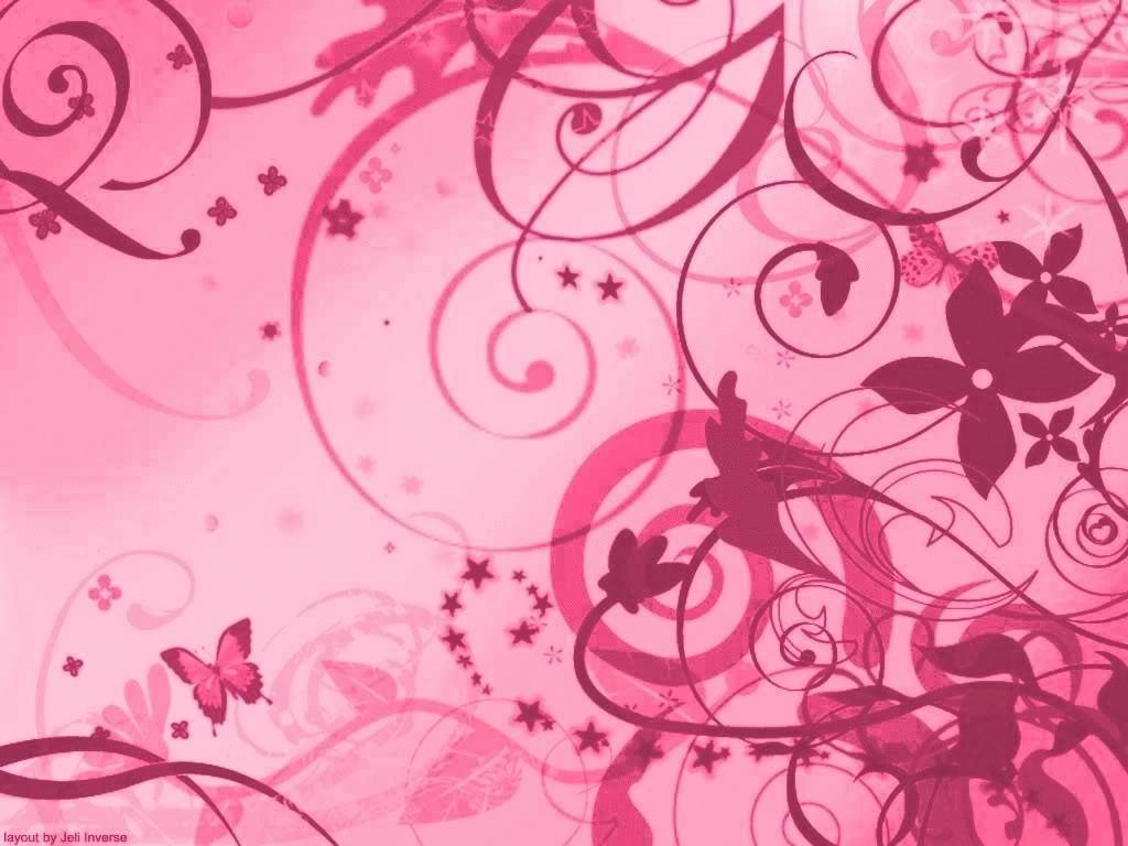 1024x768 Pretty pink wallpaper