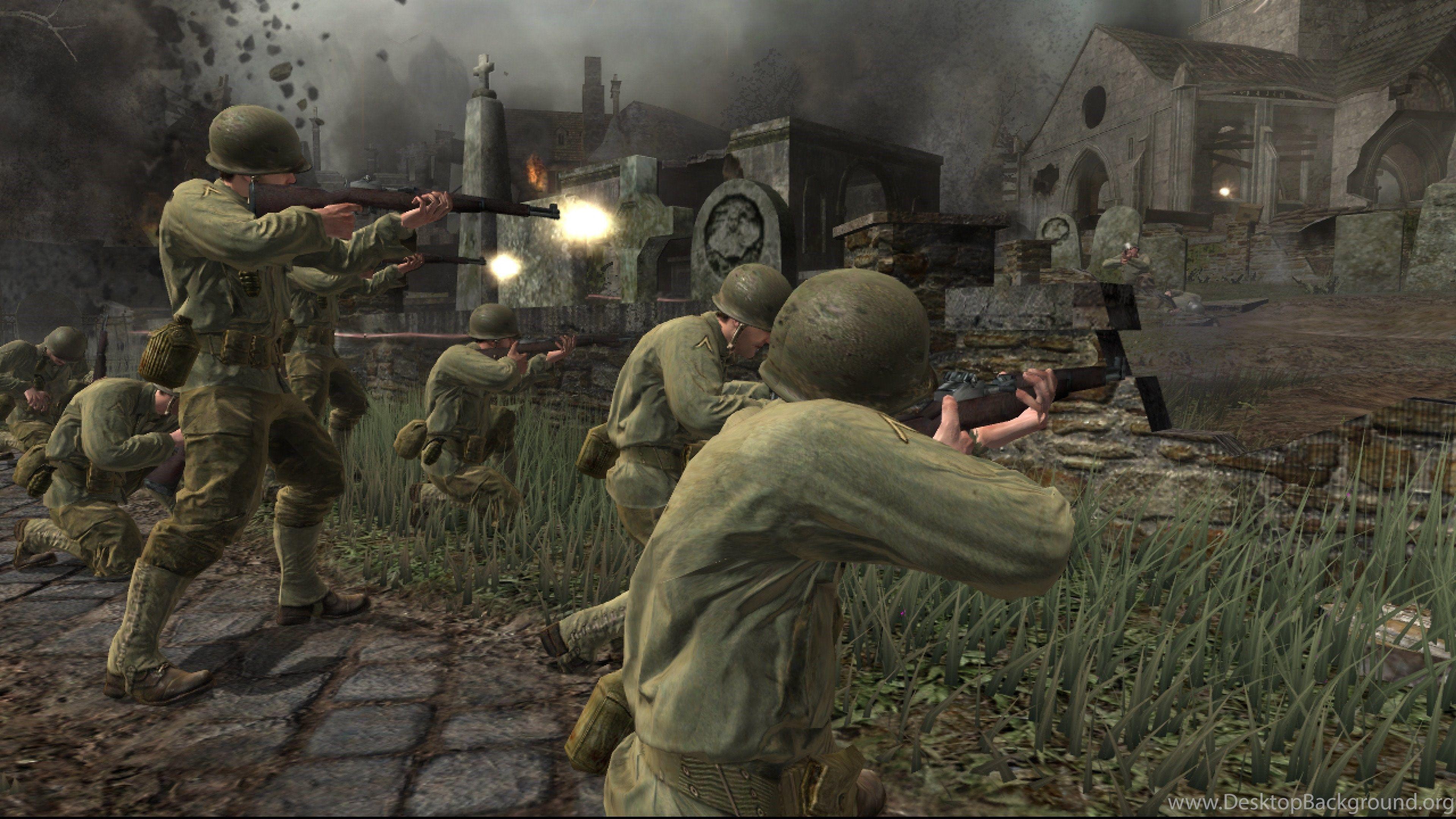 3840x2160 Call Of Duty 3 Wallpaper Desktop Background