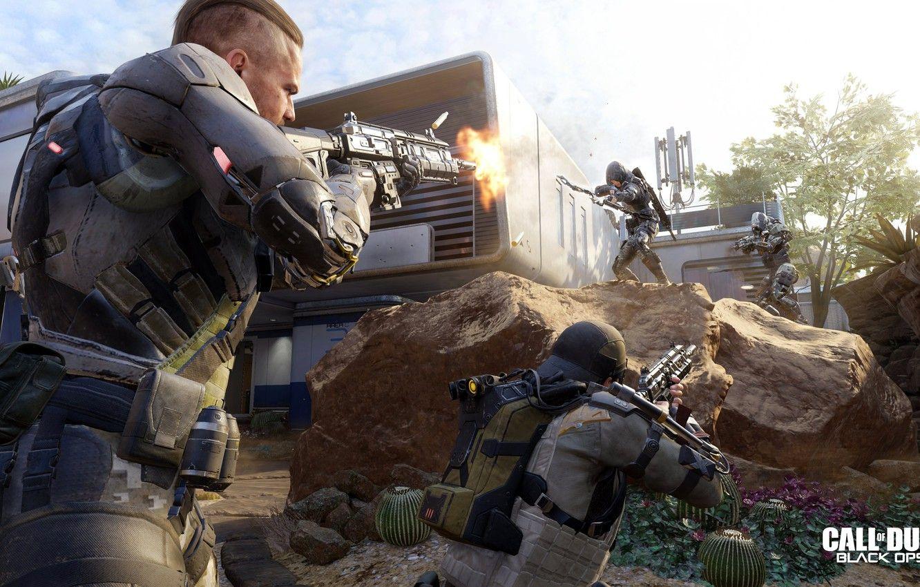 1332x850 Wallpaper war, soldiers, call of duty, black ops - for desktop, section игры