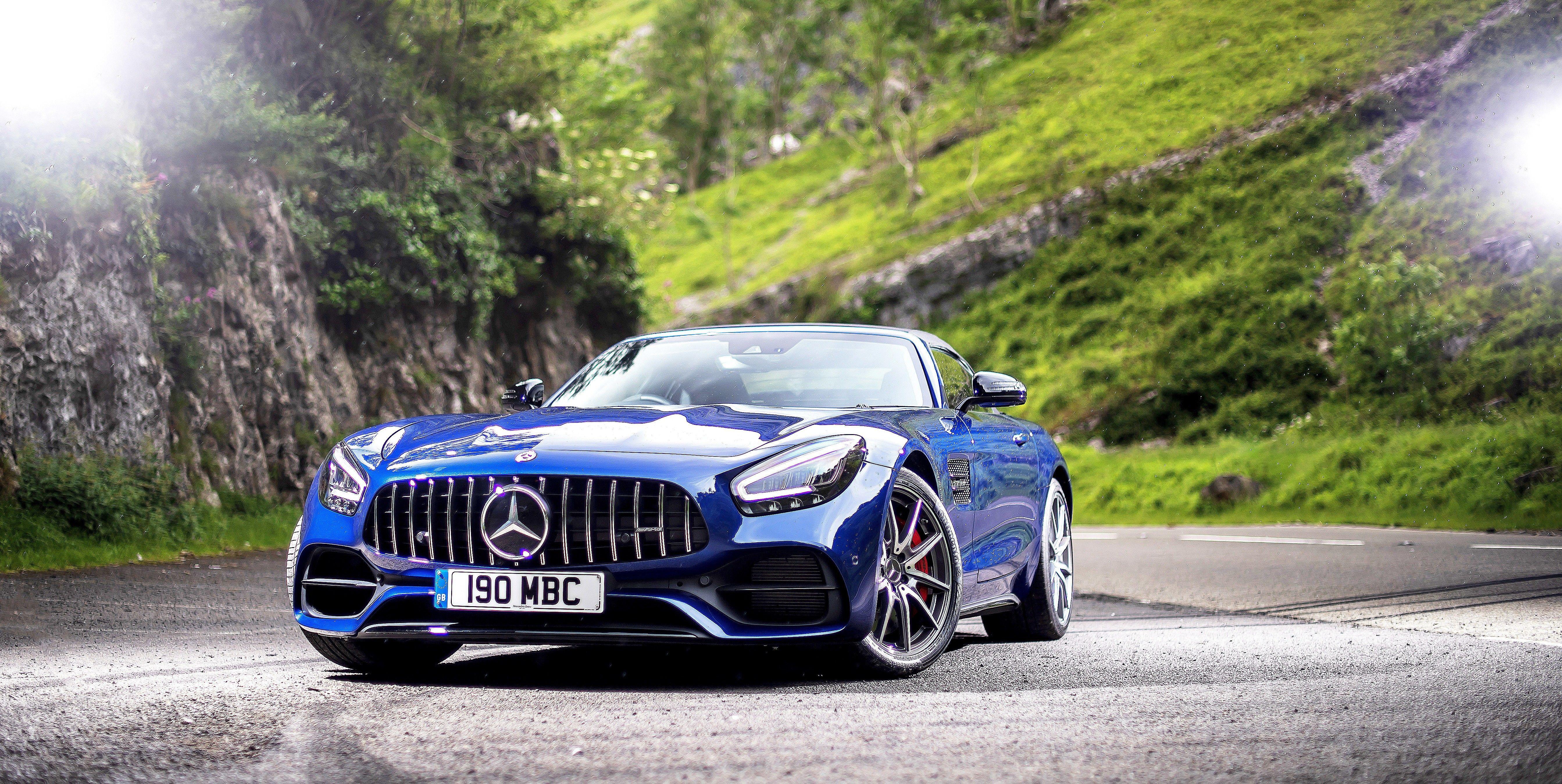 5373x2698 Mercedes AMG GT S Roadster 5K Car Wallpaper