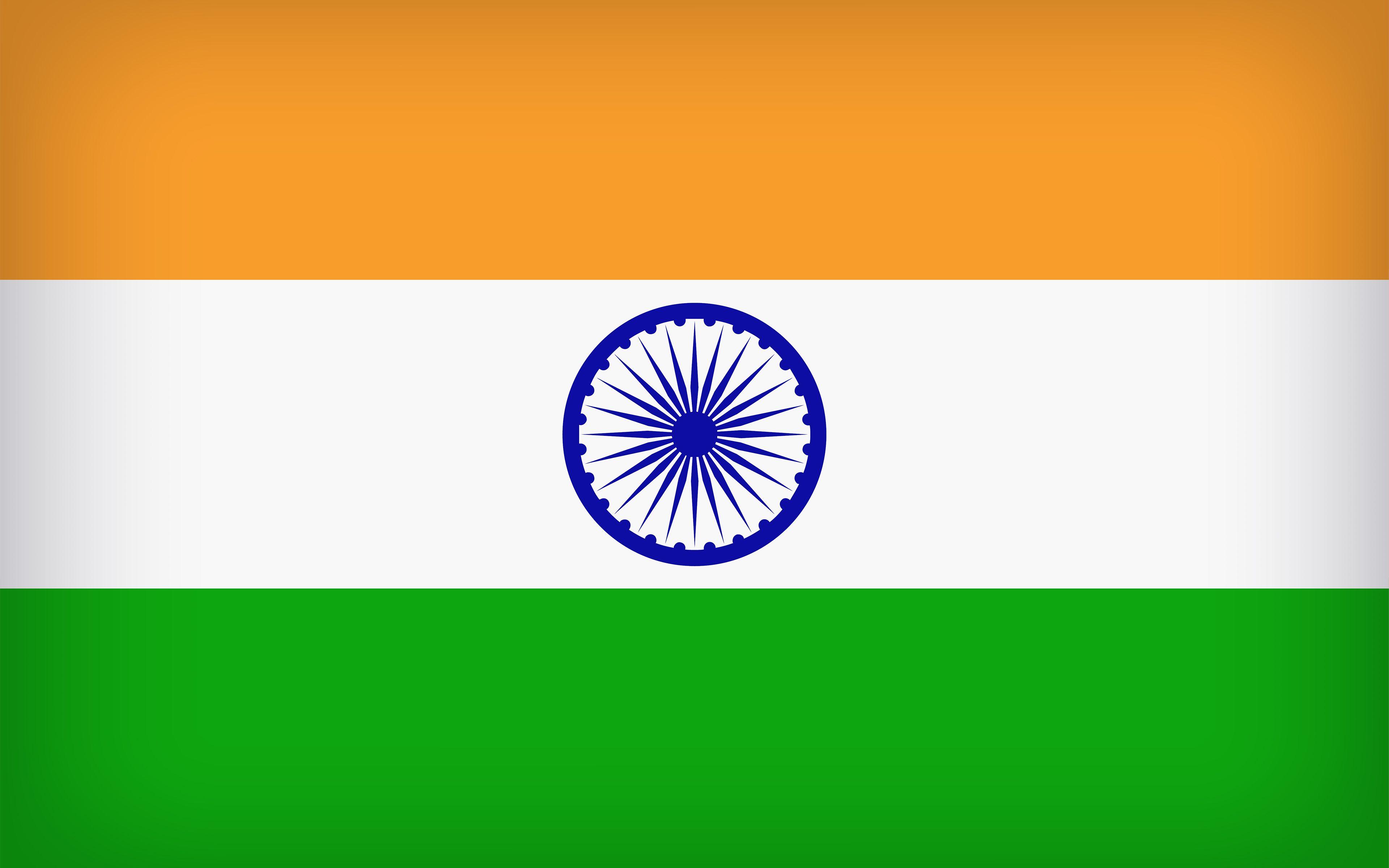 3840x2400 National Flag of India 4K 5K Wallpaper