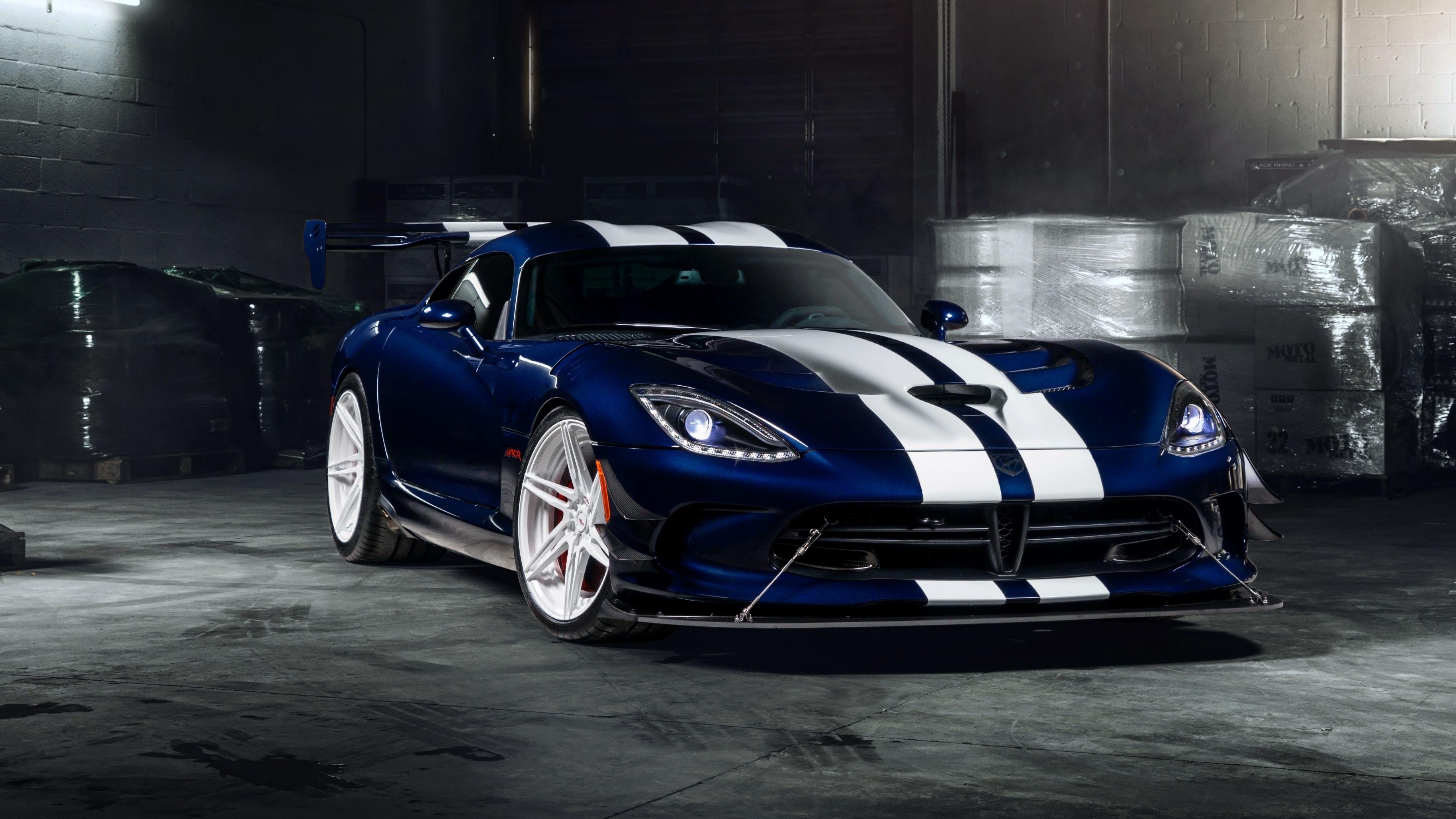 5120x2880 Download 5120x2880 wallpaper auto, dodge viper, sports car, front, 5k image, background, 8879