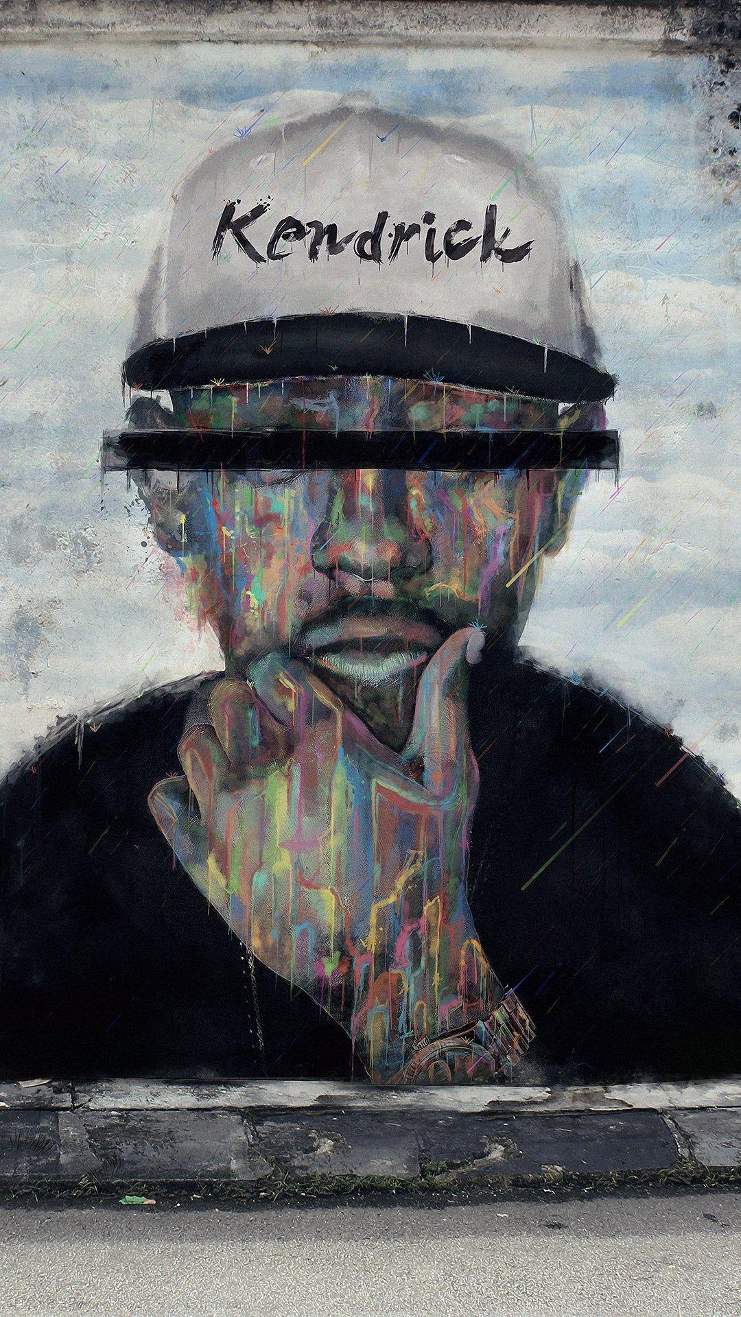 1080x1920 Mobile Wallpaper Kendrick Lamar (OC)