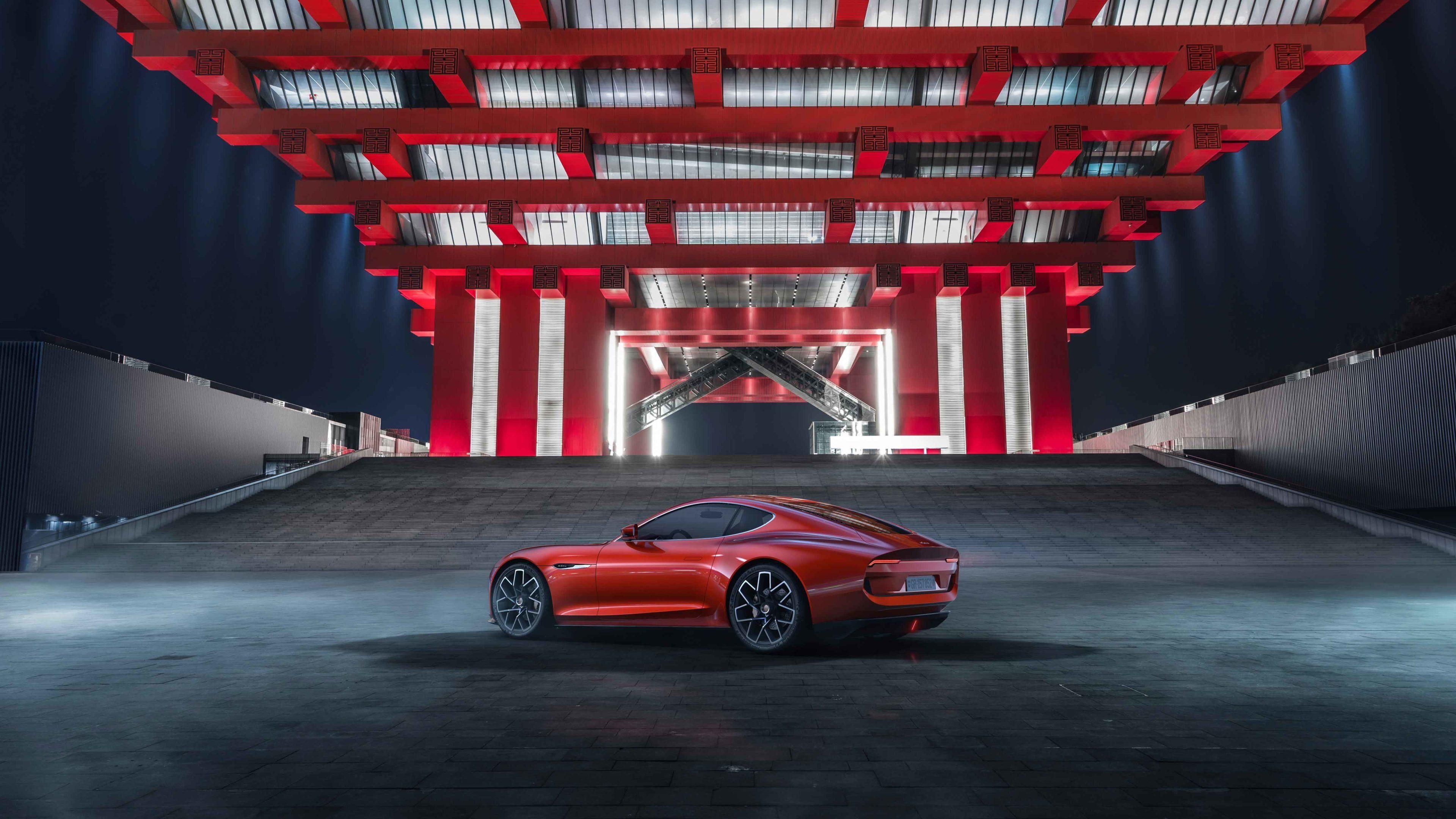 3840x2160 4k Ultra HD Racing Car Wallpaper, Piëch Mark Zero