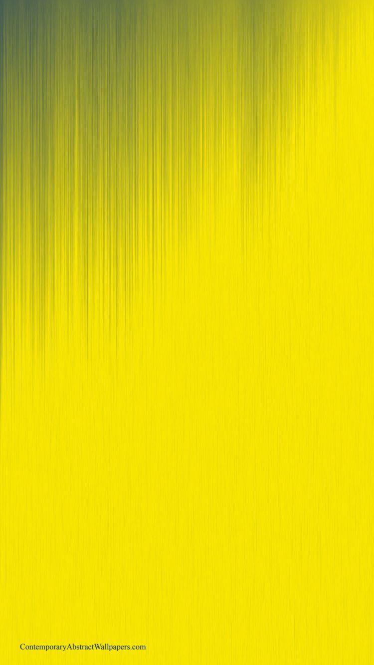 750x1333 Yellow and Blue. Contemporary Abstract Wallpaper