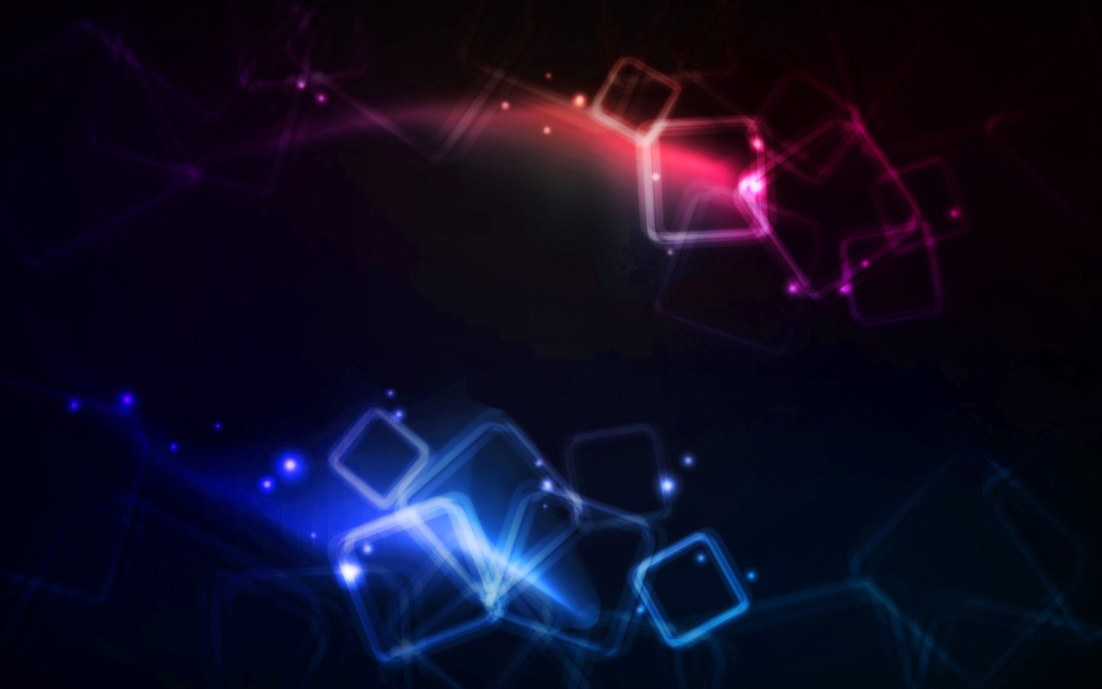 3840x2400 Ying Yang Red Blue Dark Pattern Light Wallpaper