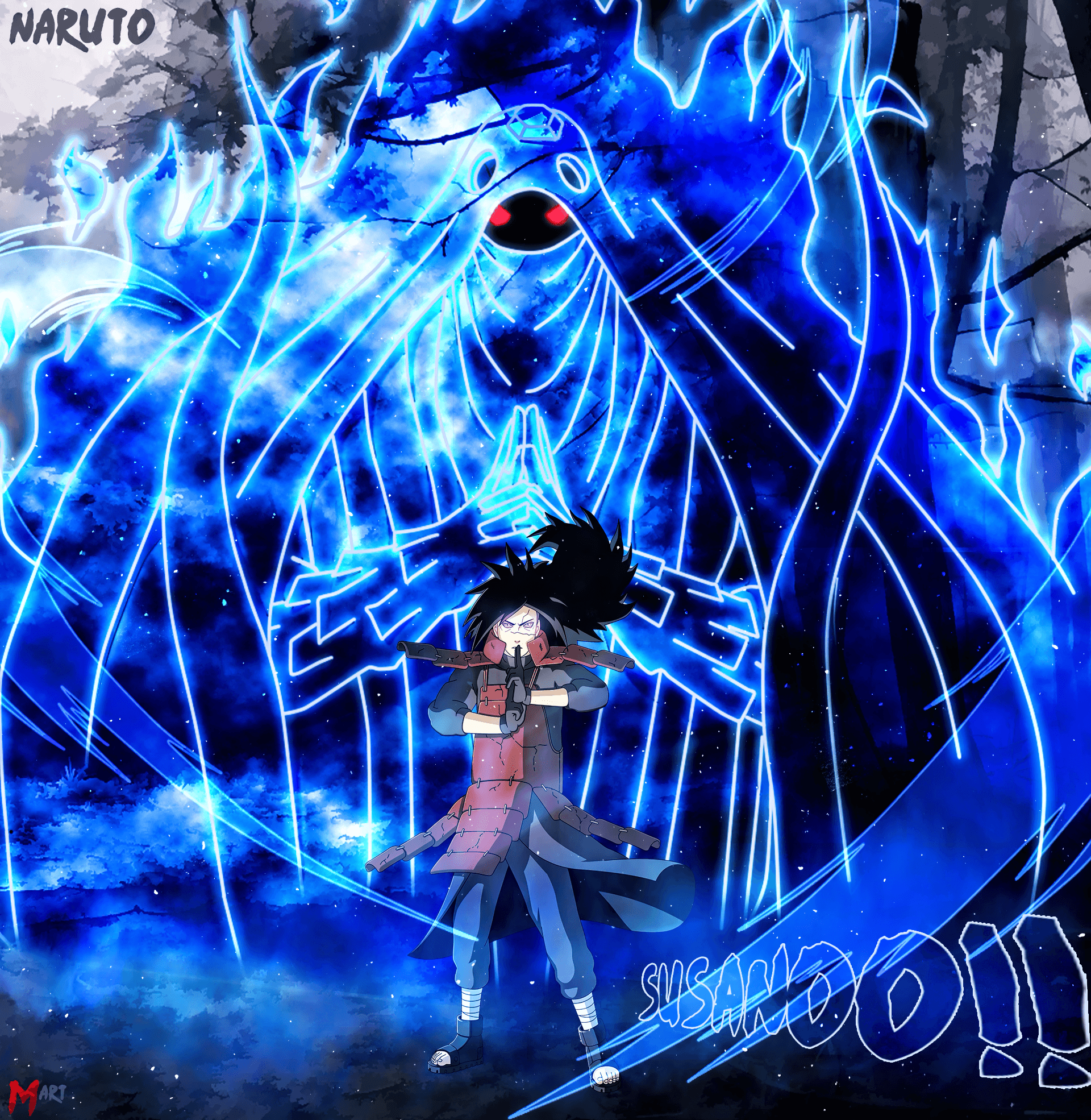 1920x1970 Madara Uchiha Susanoo HD Android Wallpaper