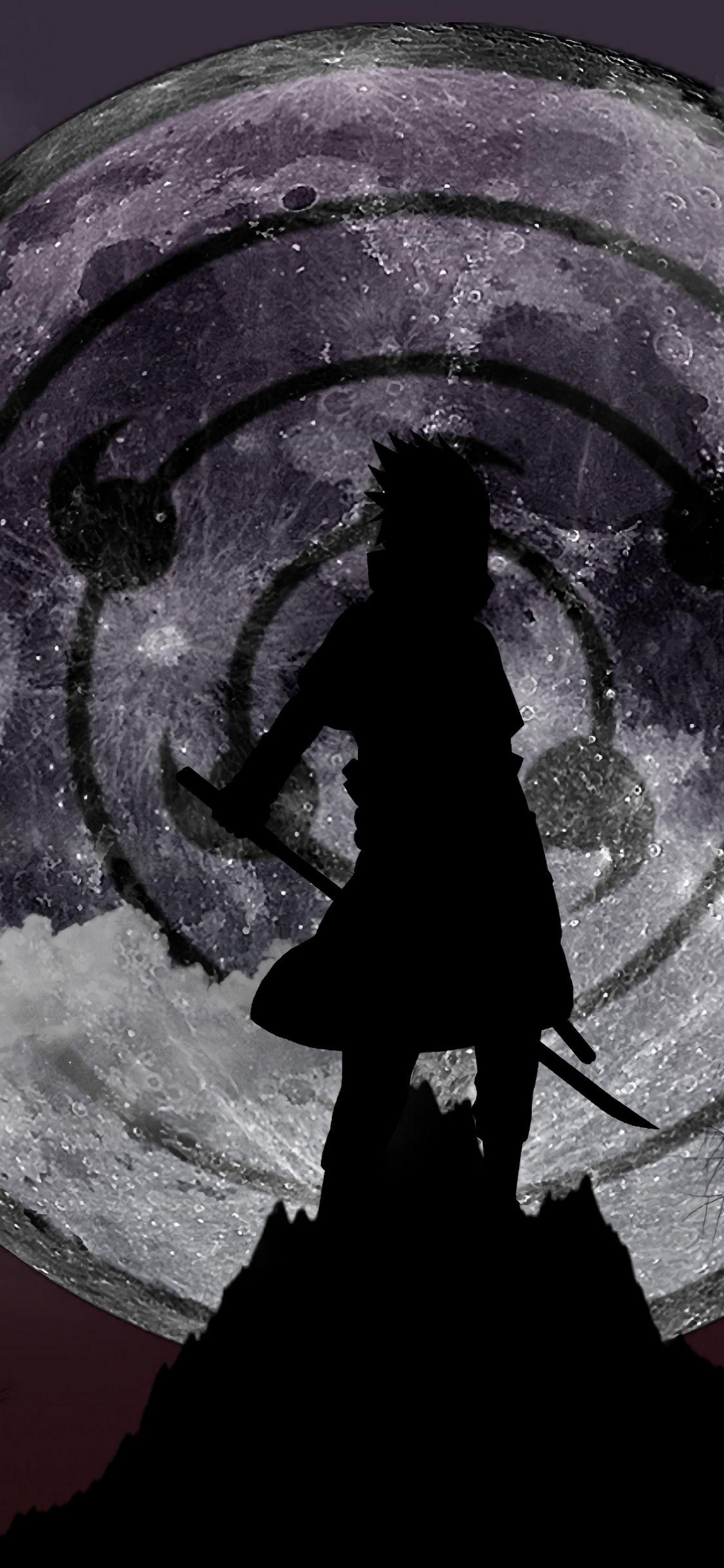 1125x2436 Sasuke Uchiha Rinnegan iPhone Wallpaper