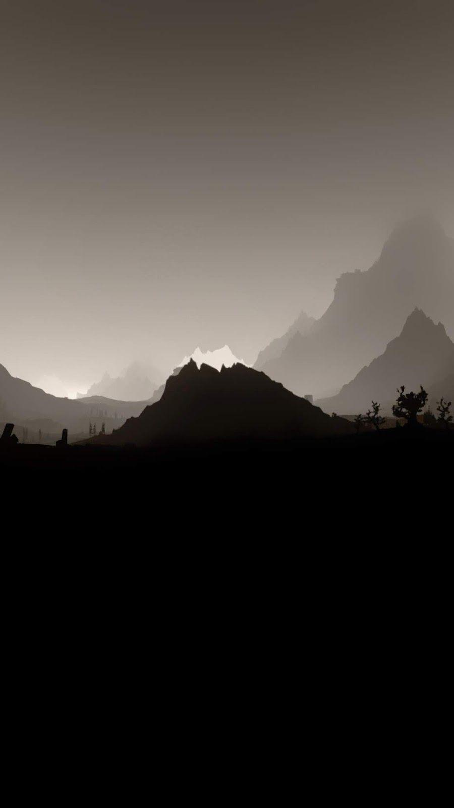 900x1600 BLACK AND GREY FLAT PHONE WALLPAPERS
