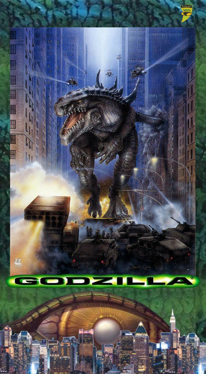 Godzilla 1998 Wallpaper 4k