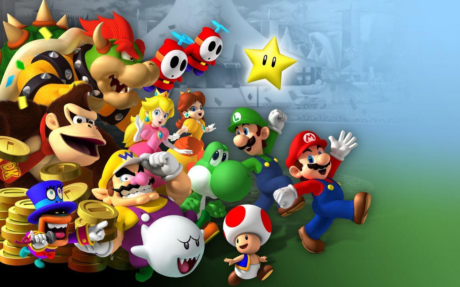 HD desktop wallpaper: Video Game, New Super Mario Bros download free  picture #1462693