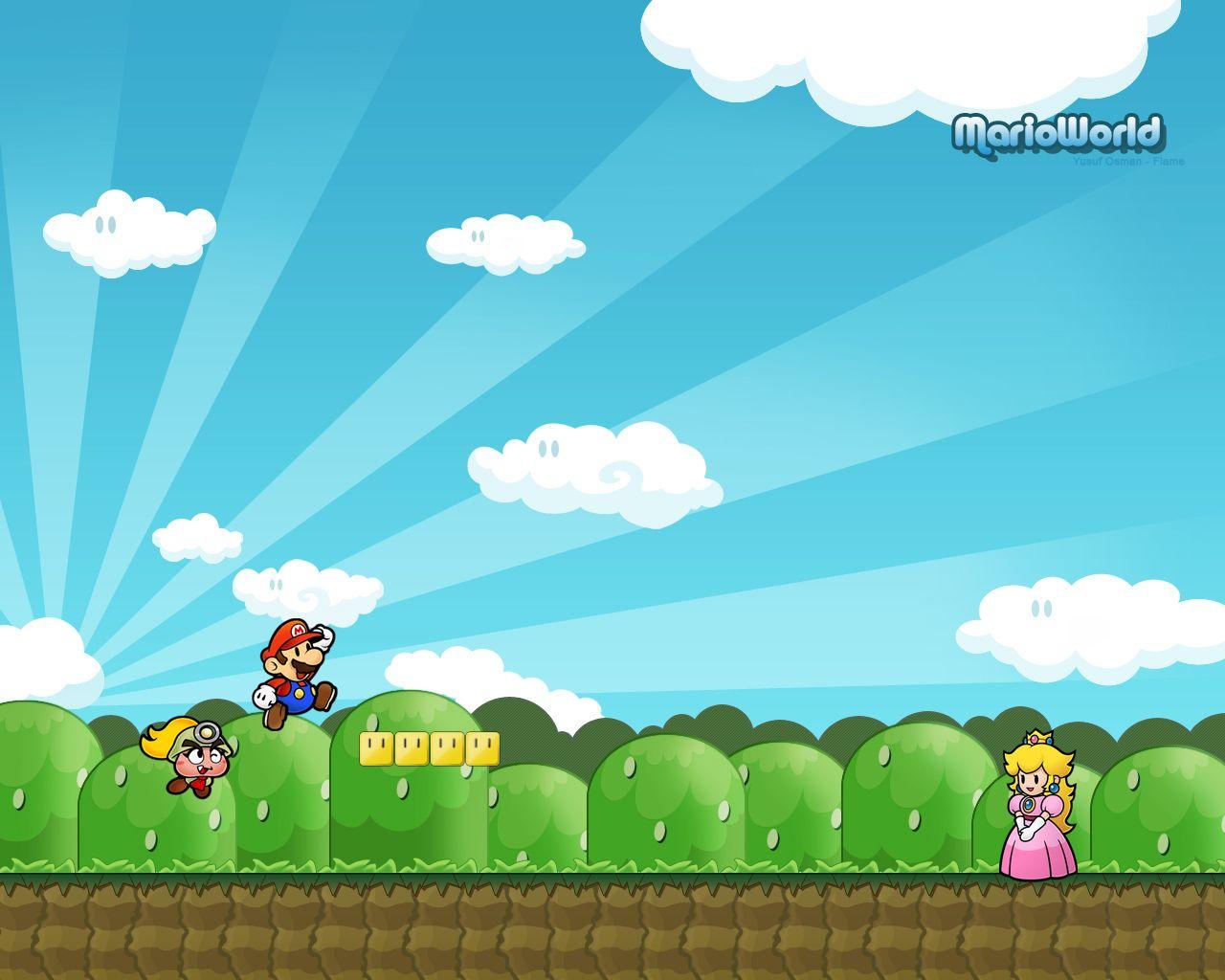 1280x1024 Super Mario Wallpaper for Walls