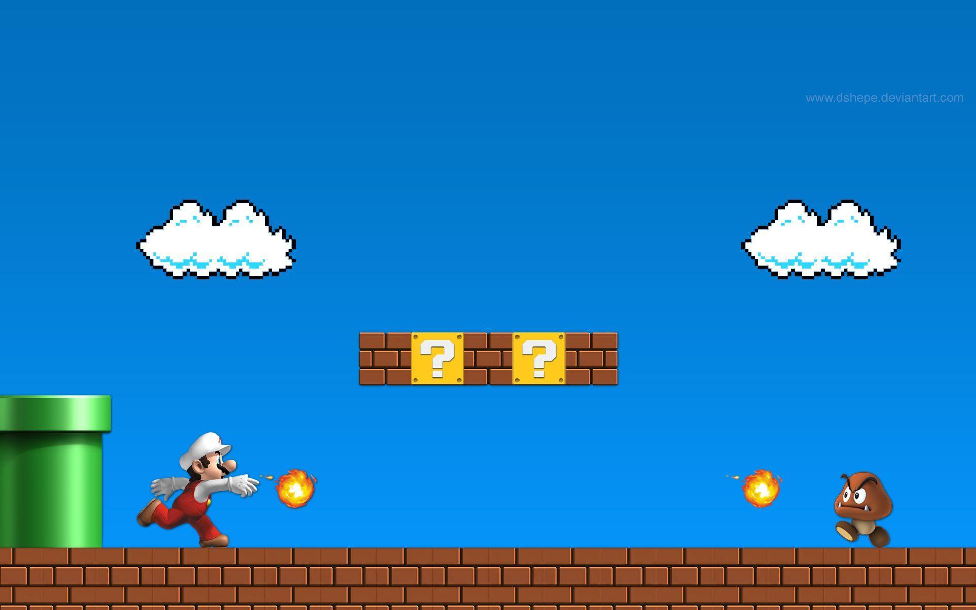 1920x1200 Super Mario Bros Wallpaper HD wallpaper. Mario, Mario bros, Super mario bros