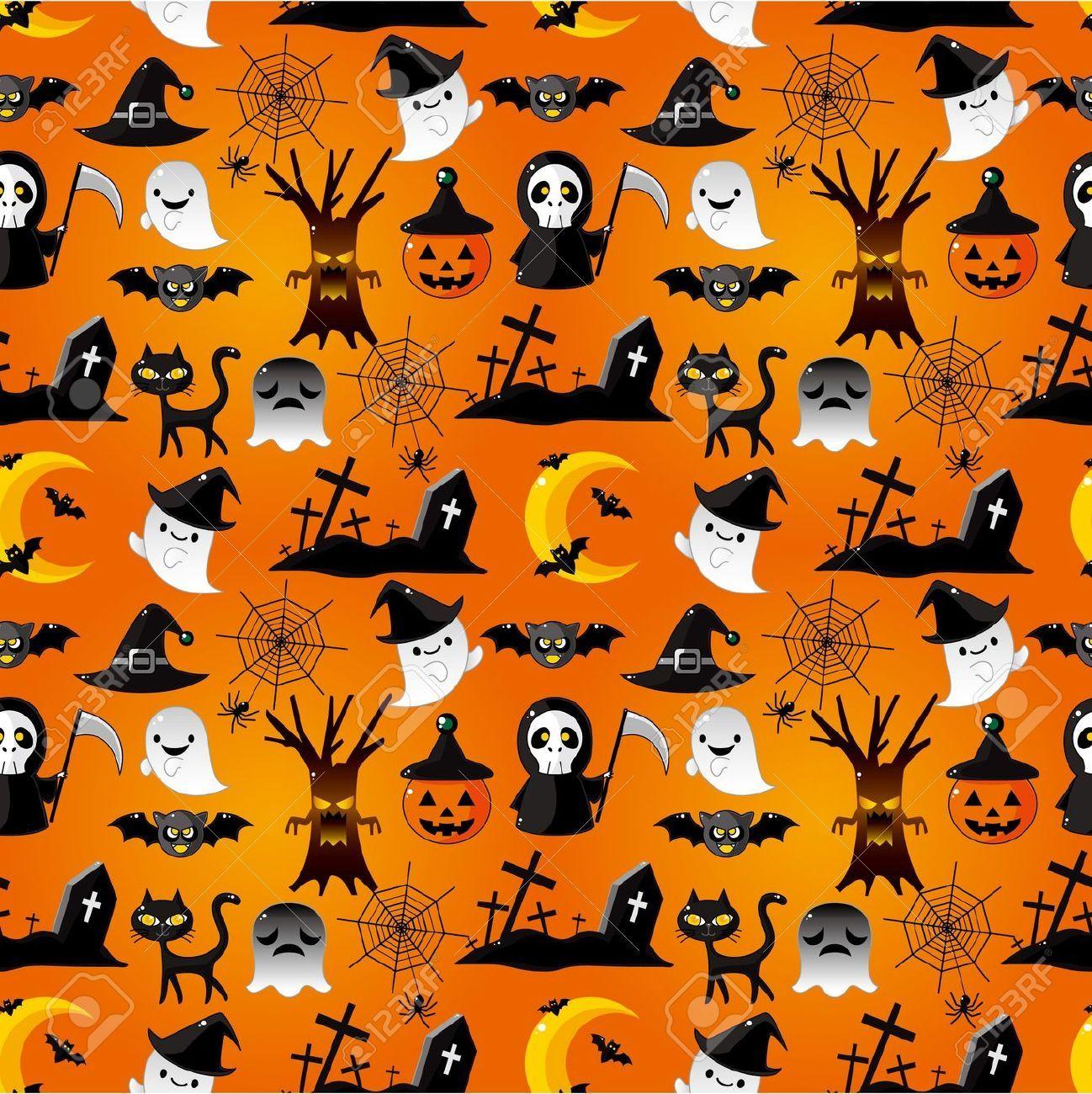 Cute Halloween Wallpapers - Top Free Cute Halloween Backgrounds ...