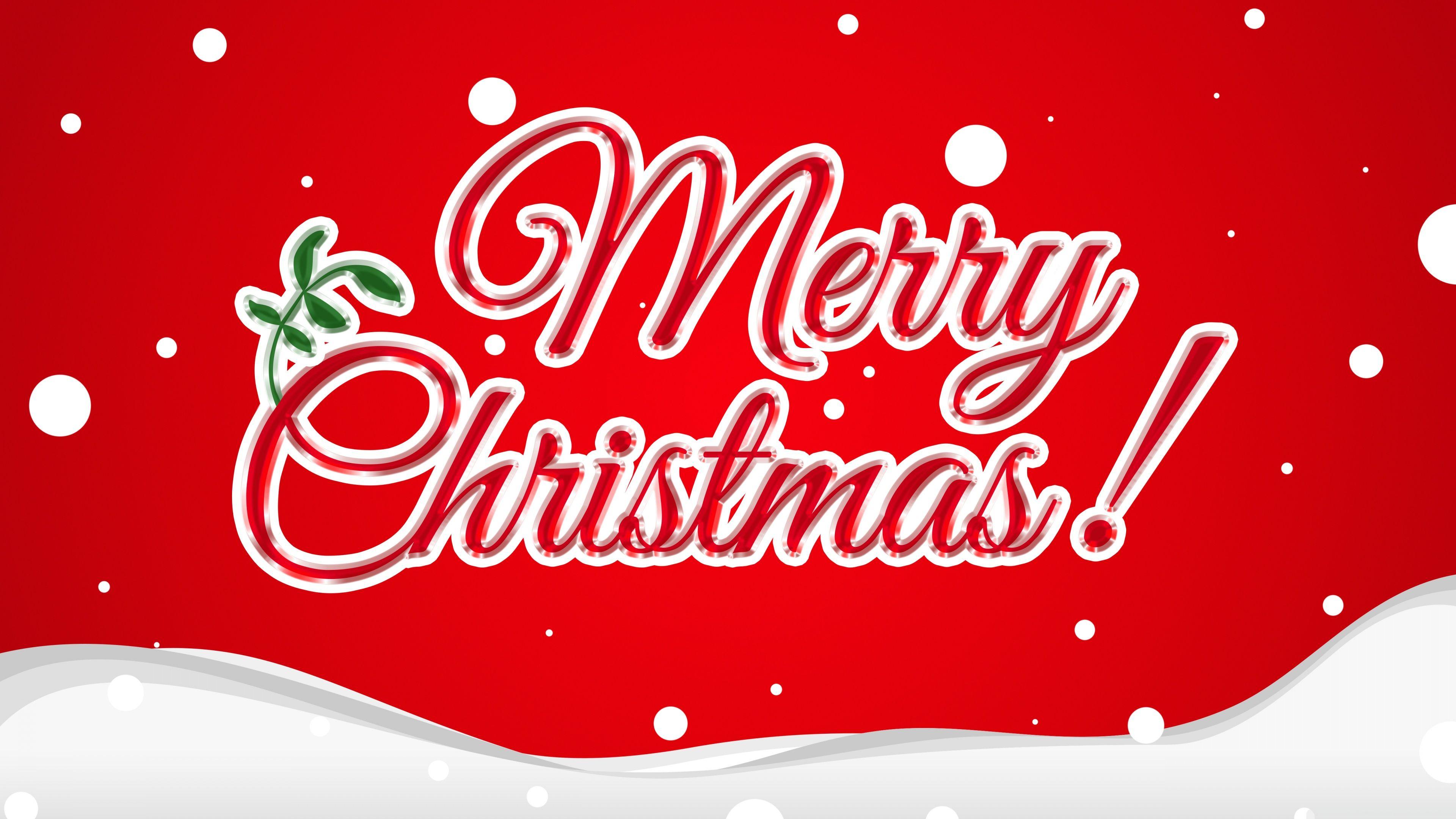 3840x2160 Merry Christmas 2016 ❤ 4K HD Desktop Wallpaper for 4K Ultra HD TV