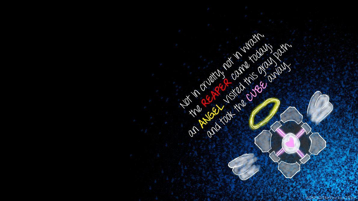 1191x670 Free download Companion Cube HD Background Desktop and mobile wallpaper Wallippo [1191x670] for your Desktop, Mobile & Tablet. Explore Companion Cube Wallpaper. Ice Cube Wallpaper, 3D Cube Wallpaper, Office Cube Wallpaper