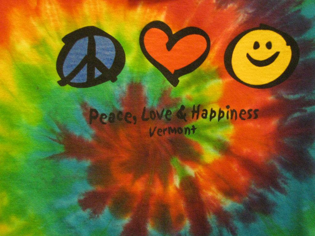 1024x768 Peace, Love & Happiness. Vermont Country Store display. Use
