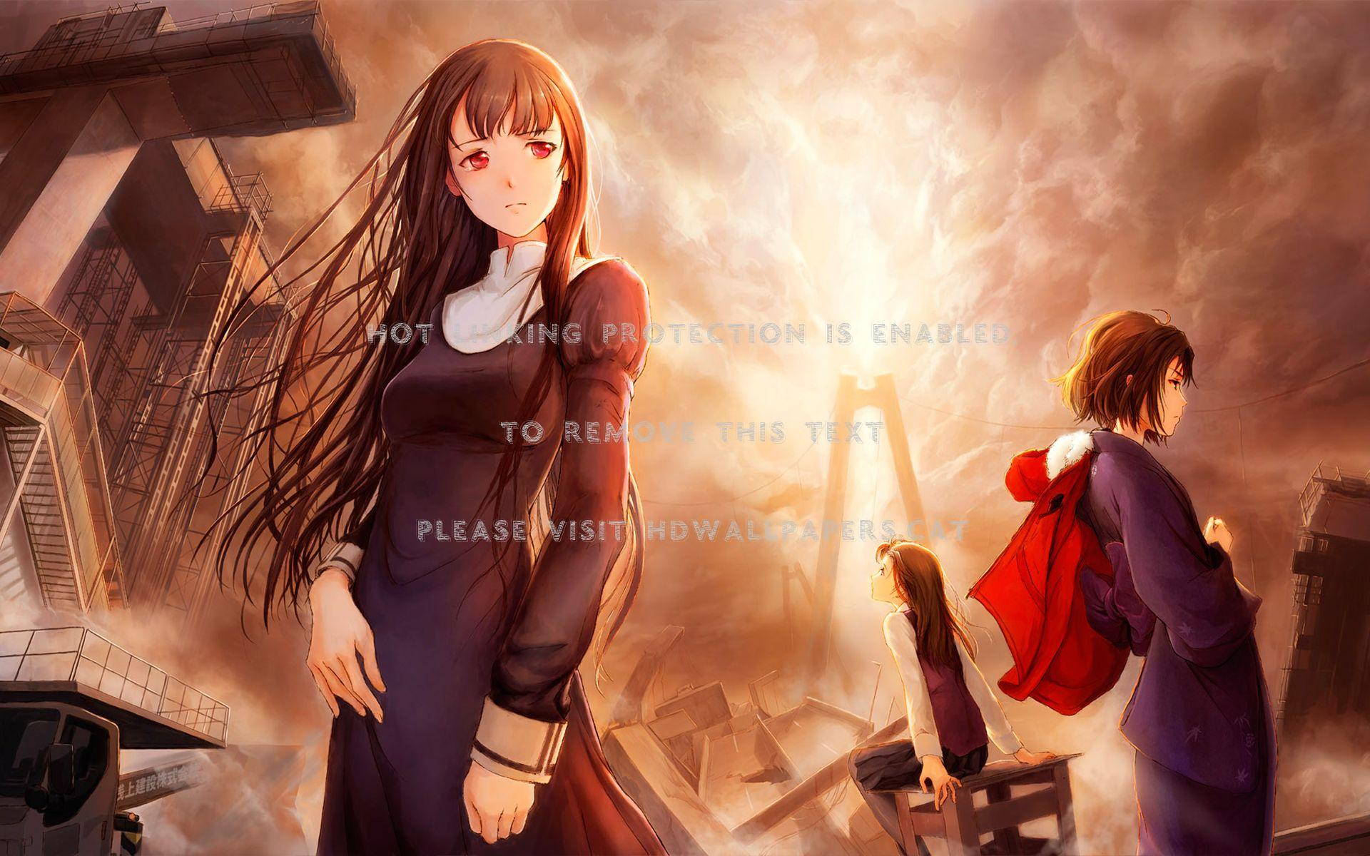 1920x1200 the garden of sinners lovely typemoon manga