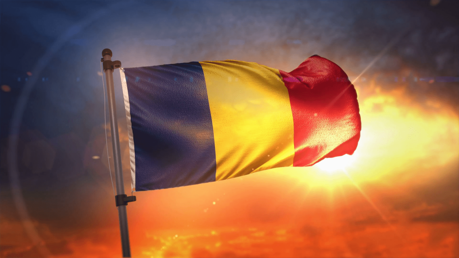 1600x900 Free download Romania Flag Backlit At Beautiful Sunrise Loop Slow Motion 4K [1920x1080] for your Desktop, Mobile & Tablet. Explore Romanian Flag Wallpaper. Romanian Flag Wallpaper, Flag Background Wallpaper