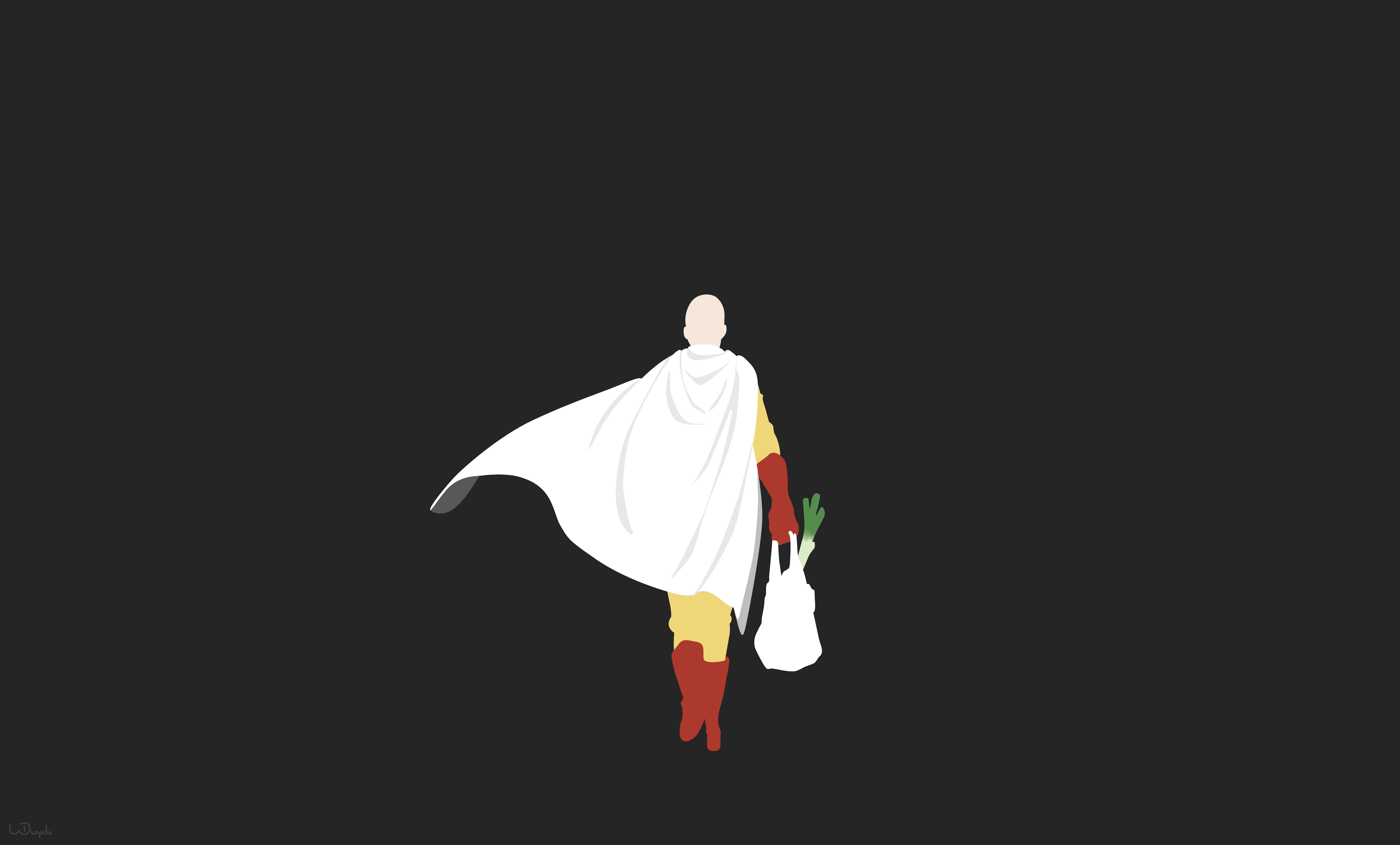 Anime One-Punch Man, Saitama (One-Punch Man), Minimalist, 1080x2246 Phone  HD Wallpaper