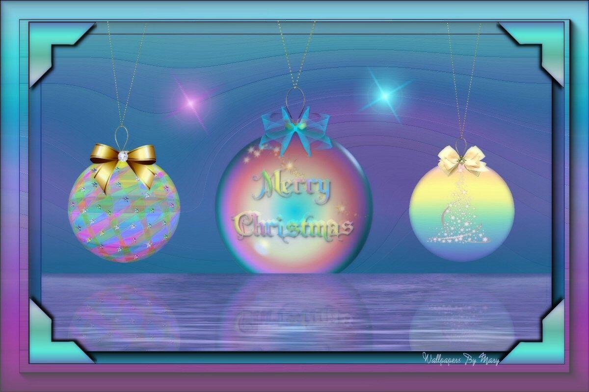 1200x800 Winter: Ornaments Christmas Pretty Pastel Winter Holidays Water