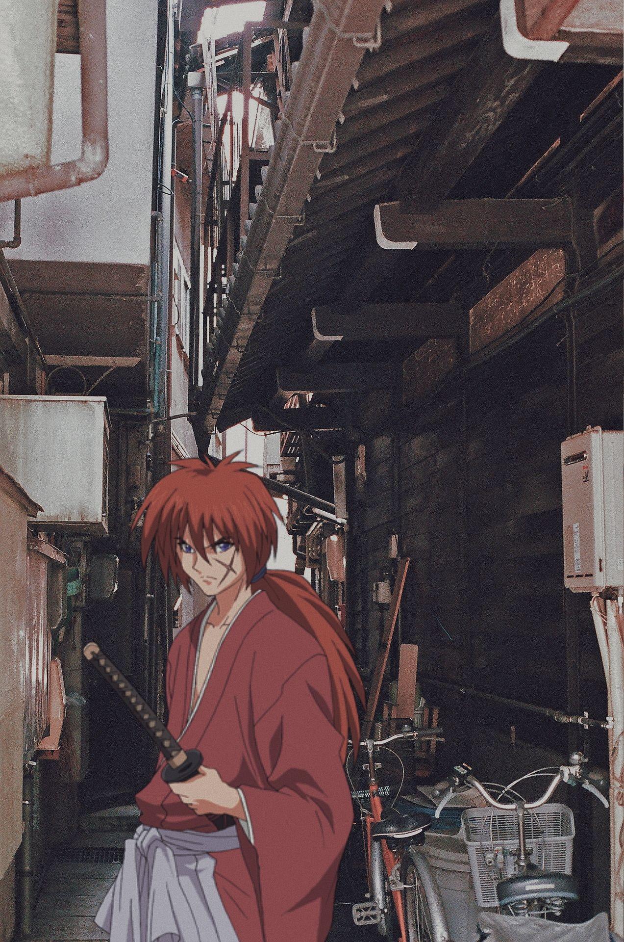 Rurouni Kenshin Anime Kenshin Himura 4K Wallpaper iPhone HD Phone #1341l